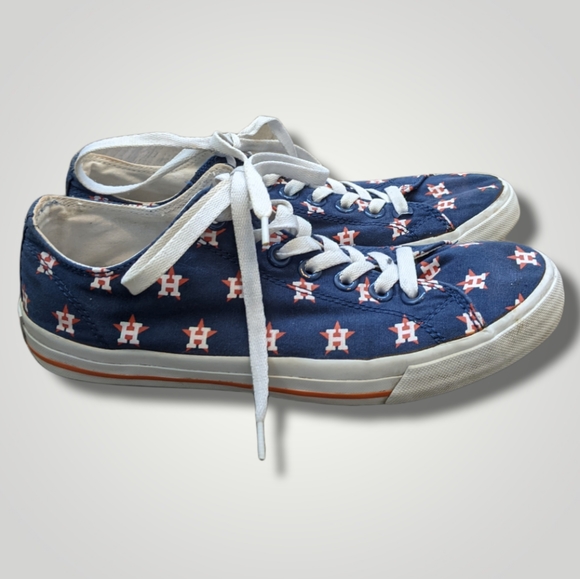 Row One Shoes - Unisex Row One Houston Astros Sneakers Sz W9 M7.5